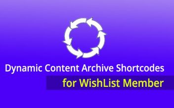 Dynamic Content Archive Shortcodes for WishList Member