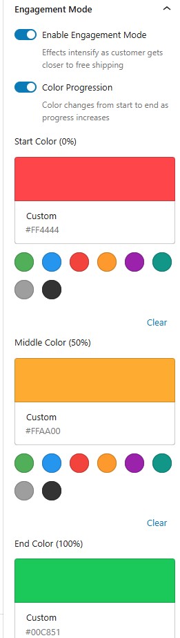 Elegant Free Shipping Progress Bar for WooCommerce - Engagement Mode 1