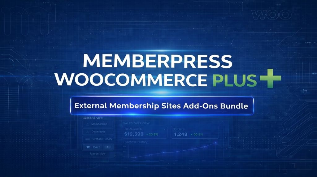 MemberPress WooCommerce Plus - External Membership Sites Add-Ons Bundle