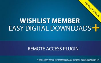 Wishlist Member Easy Digital Downloads Plus - Remote Access AddOn