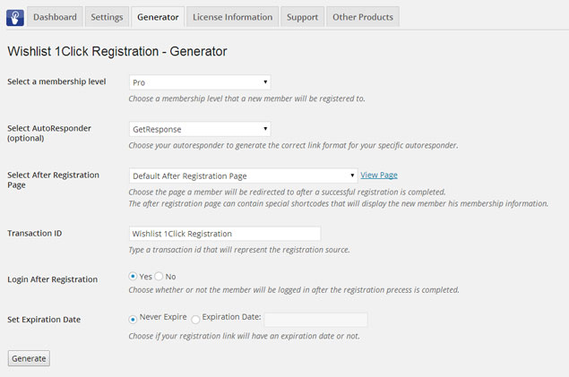 wl-1click-registration-generator