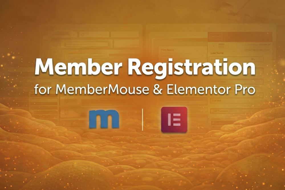 Member Registration for MemberMouse & Elementor Pro